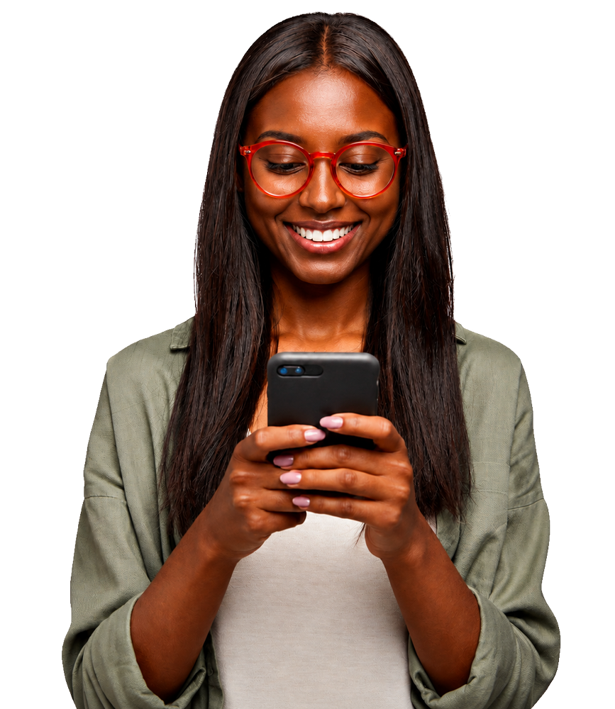 MoshiPay customer making a mobile payment